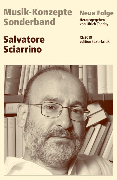 Produktbild: MUSIK-KONZEPTE Sonderband - Salvatore Sciarrino