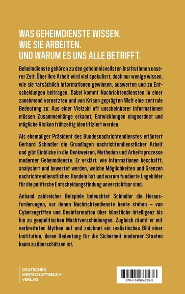 Produktbild: Die geheime Welt der Nachrichtendienste