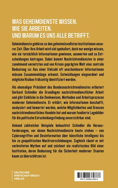 Produktbild: Die Welt der Nachrichtendienste