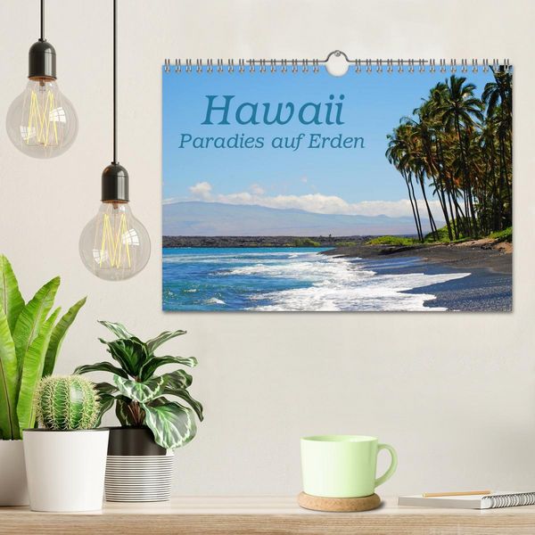 Produktbild: Hawaii Paradies auf Erden (Wandkalender 2026 DIN A4 quer), CALVENDO Monatskalender