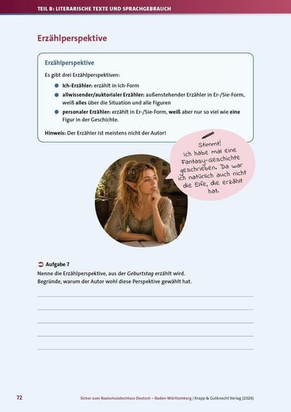 Produktbild: Sicher zum Realschulabschluss Deutsch Baden-W&uuml;rttemberg neues Pr&uuml;fungsformat 2027