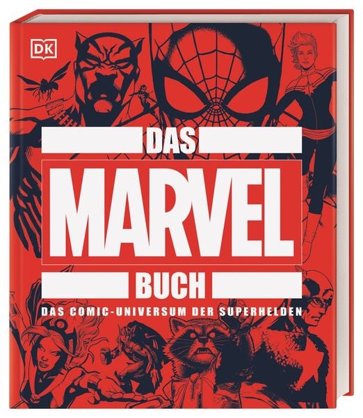 Das Marvel Buch, Gebundene Ausgabe von Stephen Wiacek, DK Verlag Dorling Kindersley