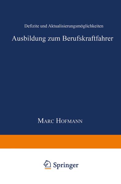 Produktbild: Ausbildung zum Berufskraftfahrer