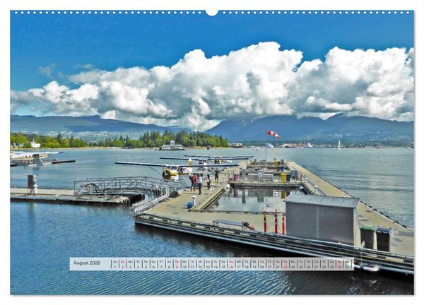Produktbild: Vancouver Kanada 2026 (hochwertiger Premium Wandkalender 2026 DIN A2 quer), Kunstdruck in Hochglanz
