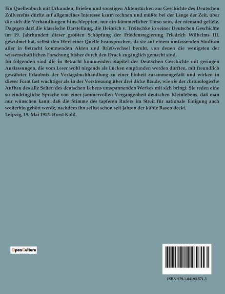 Produktbild: Die Gr&uuml;ndung des Deutschen Zollvereins