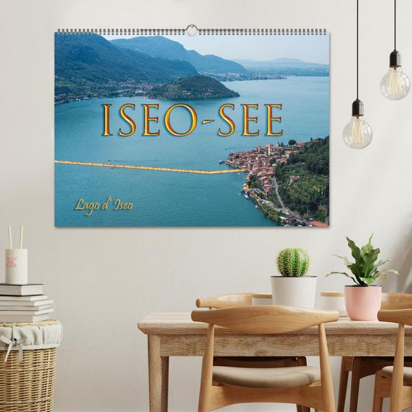 Produktbild: Iseo-See (Wandkalender 2026 DIN A2 quer), CALVENDO Monatskalender