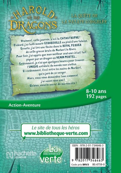 Produktbild: Harold et les dragons