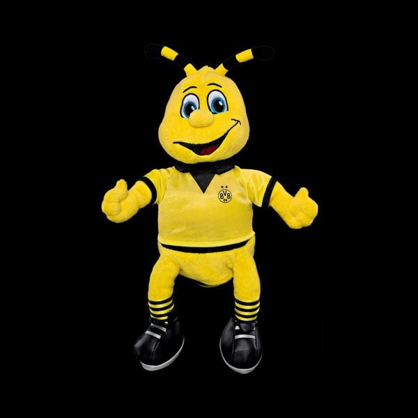 Produktbild: BVB Pl&uuml;schfigur Emma mit Saugnapf 20cm
