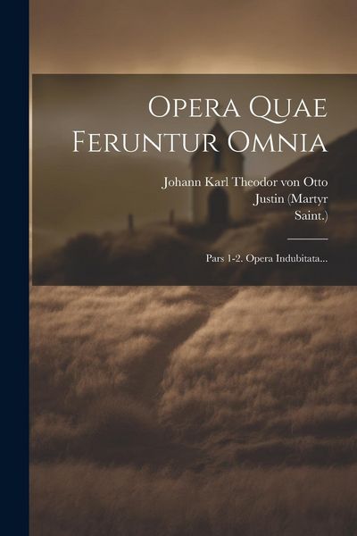 Produktbild: Opera Quae Feruntur Omnia