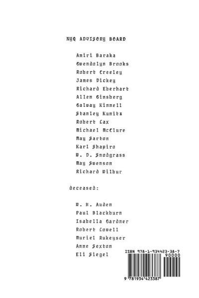 Produktbild: The New York Quarterly, Number 38