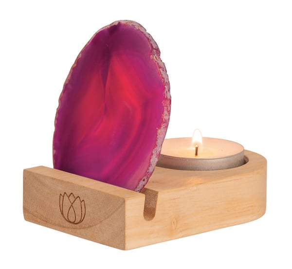 Produktbild: Omm for you Achat-Windlicht