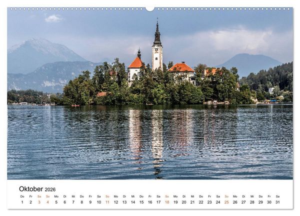 Produktbild: Oberkrain und Triglav-Nationalpark (Wandkalender 2026 DIN A2 quer), CALVENDO Monatskalender