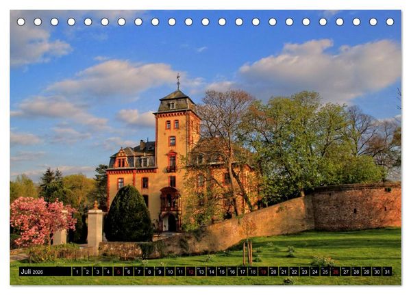 Produktbild: Burgen und Schl&ouml;sser der Eifel (Tischkalender 2026 DIN A5 quer), CALVENDO Monatskalender