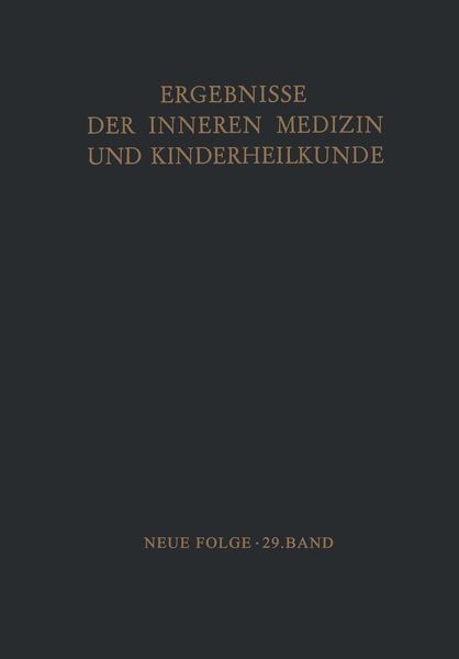 Produktbild: Ergebnisse der Inneren Medizin und Kinderheilkunde