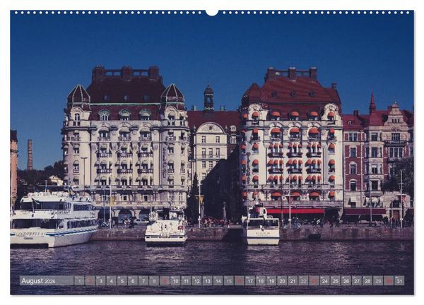 Produktbild: Stockholm - Nordische Sch&ouml;nheit (hochwertiger Premium Wandkalender 2026 DIN A2 quer), Kunstdruck in Hochglanz