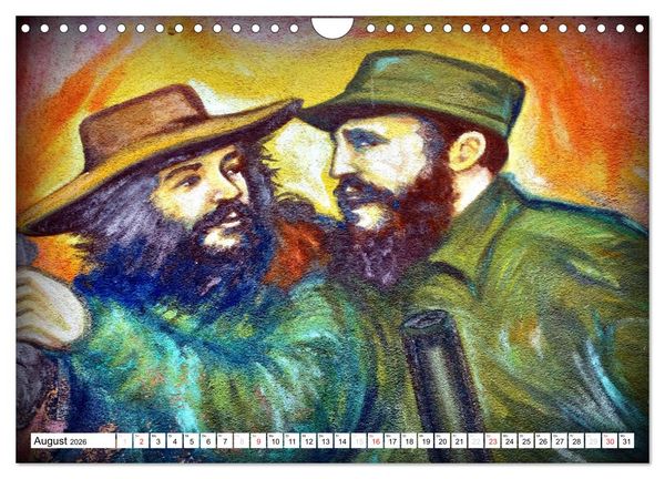 Produktbild: VIVA FIDEL 2026 (Wandkalender 2026 DIN A4 quer), CALVENDO Monatskalender