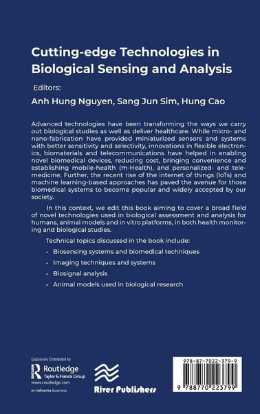 Produktbild: Cutting-edge Technologies in Biological Sensing and Analysis