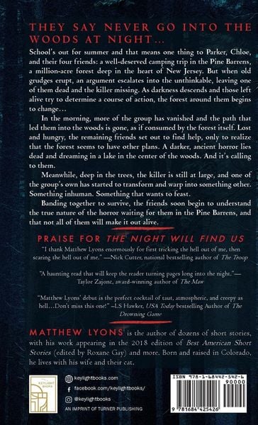 Produktbild: The Night Will Find Us