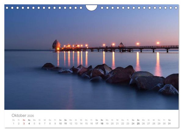Produktbild: Gr&ouml;mitz - Ostseebad an der Sonnenseite (Wandkalender 2026 DIN A4 quer), CALVENDO Monatskalender