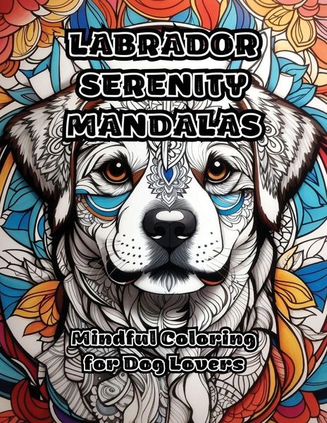 Produktbild: Labrador Serenity Mandalas