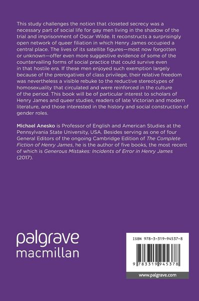 Produktbild: Henry James and Queer Filiation