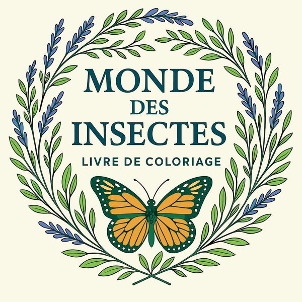 Produktbild: Monde des Insectes - Livre de coloriage