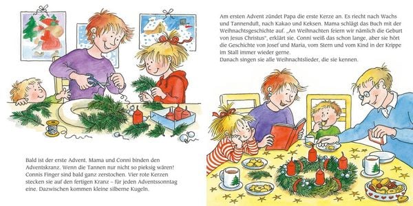 Produktbild: LESEMAUS 58: Conni feiert Weihnachten