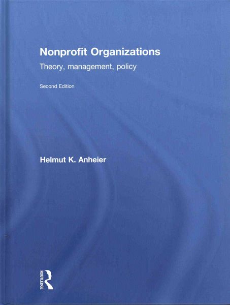 Produktbild: Anheier, H: Nonprofit Organizations