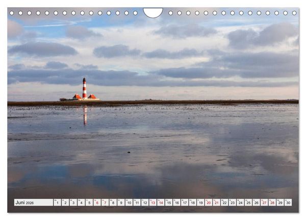 Produktbild: Schleswig-Holstein - Nordfriesland (Wandkalender 2026 DIN A4 quer), CALVENDO Monatskalender