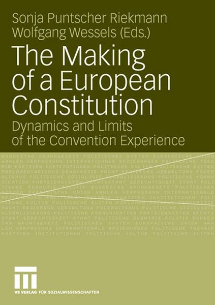Produktbild: The Making of a European Constitution