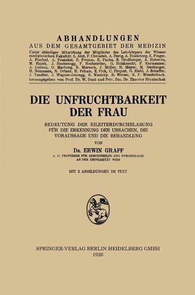 Produktbild: Die Unfruchtbarkeit der Frau