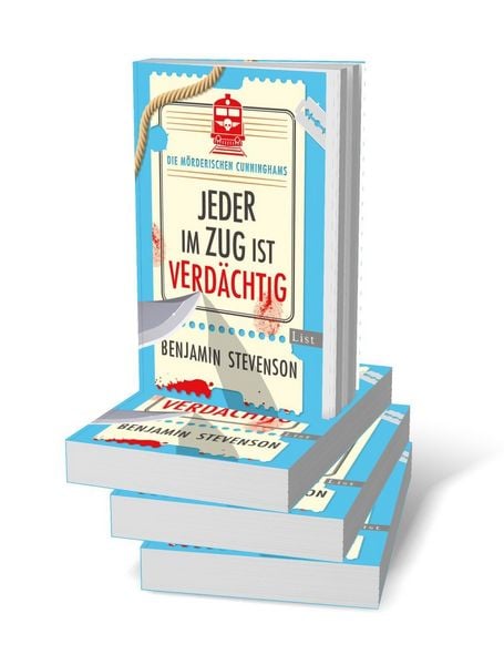 Produktbild: Die m&ouml;rderischen Cunninghams. Jeder im Zug ist verd&auml;chtig