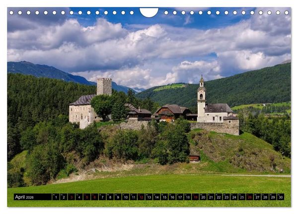 Produktbild: Pustertal - Das gr&uuml;ne Tal S&uuml;dtirols (Wandkalender 2026 DIN A4 quer), CALVENDO Monatskalender