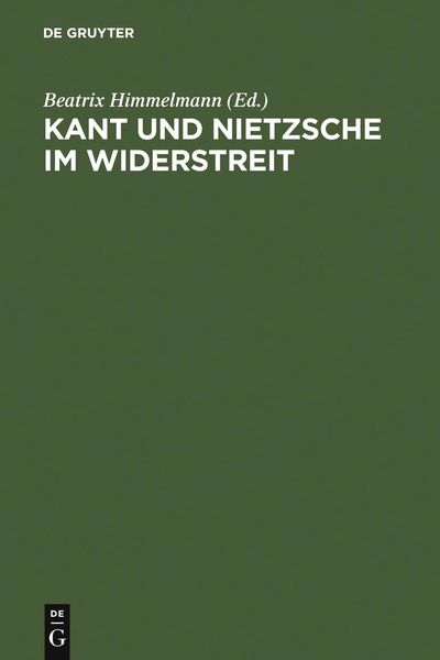 Produktbild: Kant und Nietzsche im Widerstreit