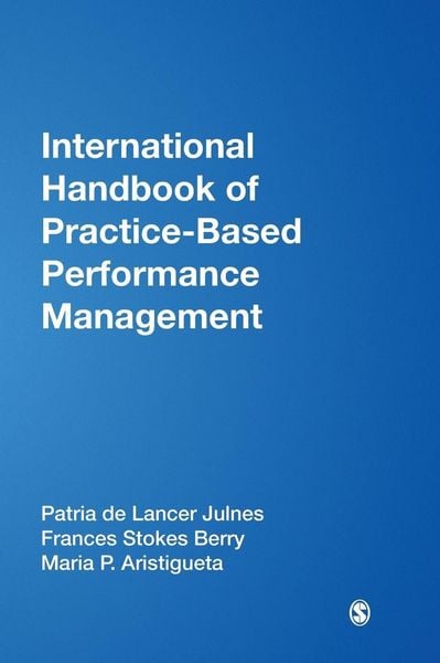 Produktbild: International Handbook of Practice-Based Performance Management