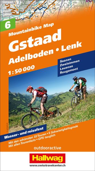 Produktbild: MTB-Karte 06 Gstaad 1:50.000
