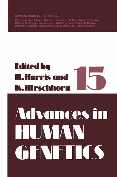 Produktbild: Advances in Human Genetics 15