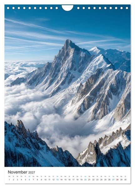 Produktbild: Berge im Wandel (Wandkalender 2027 DIN A4 hoch), CALVENDO Monatskalender
