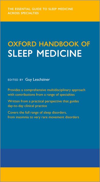 Produktbild: Oxford Handbook of Sleep Medicine