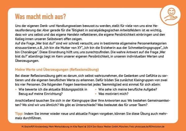 Produktbild: Mehr Wertsch&auml;tzung im Kita-Team!