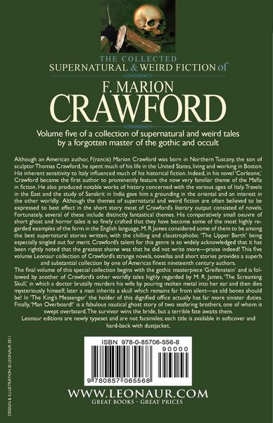 Produktbild: The Collected Supernatural and Weird Fiction of F. Marion Crawford