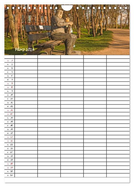 Produktbild: Timmendorfer Strand - Ostsee Urlaubsparadies (Wandkalender 2026 DIN A4 hoch), CALVENDO Monatskalender
