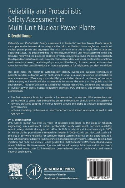 Produktbild: Reliability and Probabilistic Safety Assessment in Multi-Unit Nuclear Power Plants
