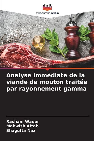 Produktbild: Analyse imm&eacute;diate de la viande de mouton trait&eacute;e par rayonnement gamma