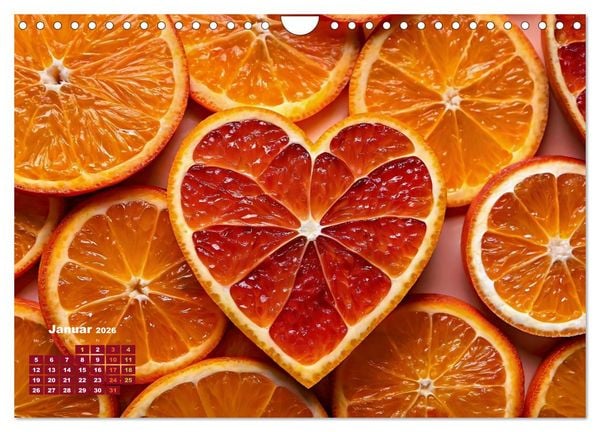 Produktbild: Die Welt in Orange (Wandkalender 2026 DIN A4 quer), CALVENDO Monatskalender