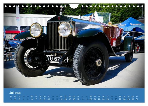 Produktbild: Rolls Royce Revival (Wandkalender 2026 DIN A4 quer), CALVENDO Monatskalender
