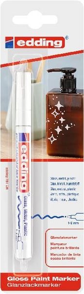 Produktbild: Edding 751 4-751-1-1049 Lackmarker Wei&szlig; 2 mm, 4mm