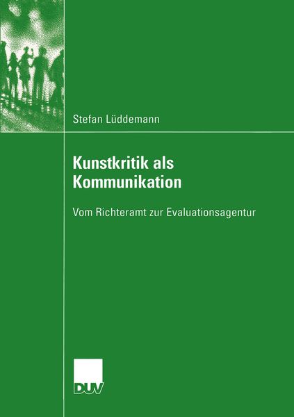 Produktbild: Kunstkritik als Kommunikation