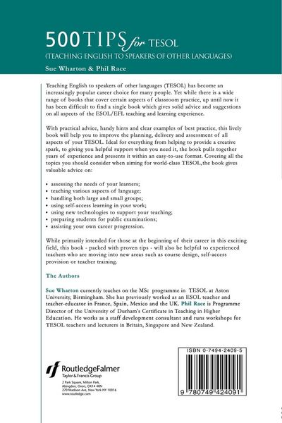 Produktbild: 500 Tips for Tesol Teachers
