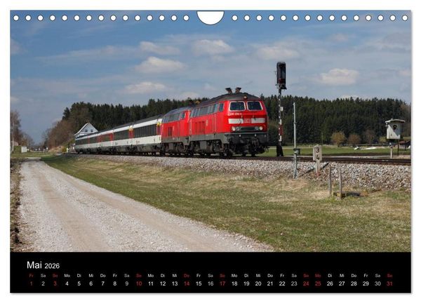 Produktbild: Erfolg einer Lokfamilie - Die V160-Baureihen (Wandkalender 2026 DIN A4 quer), CALVENDO Monatskalender